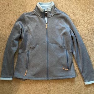 THE NORTH FACE jacket, light blue, size XL